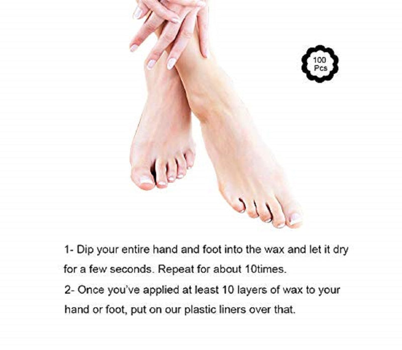 Hand and Foot Liners 100 PCS